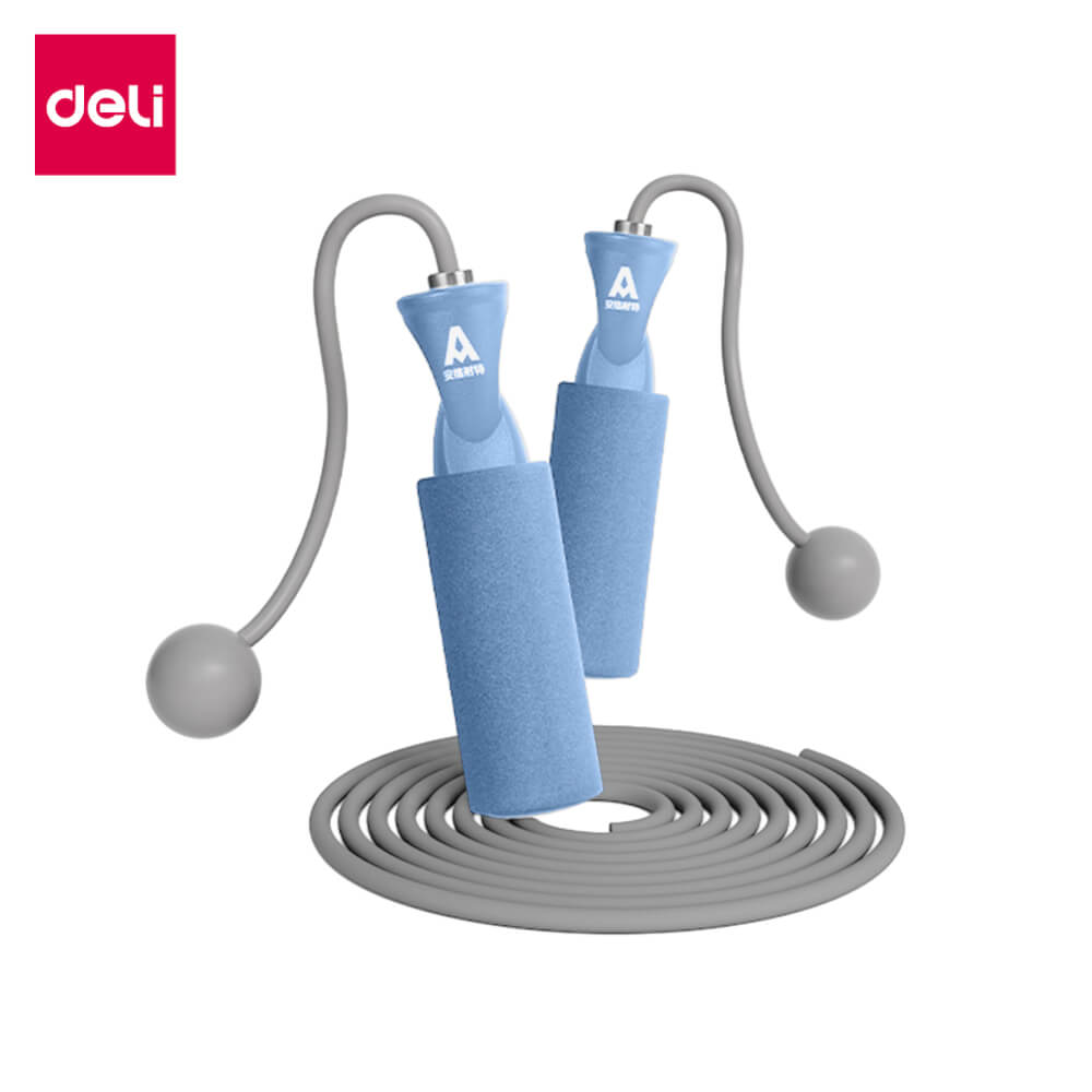 เชือกกระโดดนับครั้งได้ DELI FT133-BL-01 สีฟ้า_0